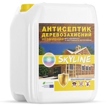 Антисептик для обработки дерева невымываемый SkyLine 5л