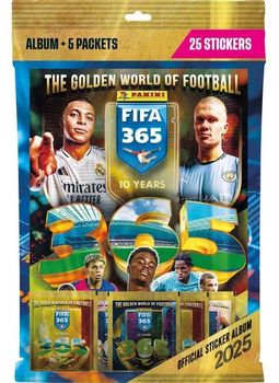 Набір колекційних карток Panini Fifa 365 2025 - Starter Pack Stickers 105903 (8051708020472)