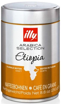 Кофе в зернах ILLY Espresso Эфиопия Арабика ж/б 0,25 кг