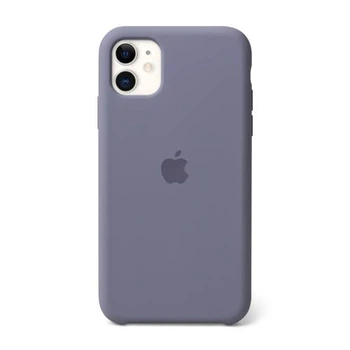 Чехол Premium Silicone Case Full для iPhone 13/14 Lavender Gray