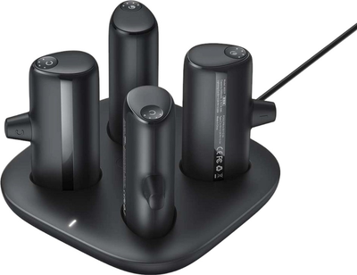 Набір УМБ Veger W007CK 4 x 5000 mAh 20 W із зарядною станцією Black (6970453557465)