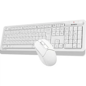 Комплект (клавиатура + мышь) A4Tech FG1012 Wireless White