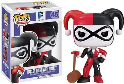 Фигурка Funko Pop ДС Харли Квинн DC Comics Harley Quinn 10 см FP DC HQ 45