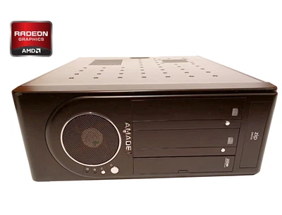 ПК Б-клас Amadey SFF / AMD Athlon II X2 250 (2 ядра по 3.0 GHz) / 8 GB DDR3 / 128 GB SSD / AMD Radeon HD 3650, 512 MB DDR2, 128-bit / 400W / Win 10 б/в