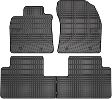 Комплект автомобільних килимків Frogum Basic El Toro для Toyota Avensis III 2009–2018 Чорний 4 шт (5907377541097)