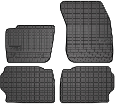 Комплект автомобільних килимків Frogum Basic El Toro для Ford Mondeo IV 2007–2014 Чорний 4 шт (5906764032477)
