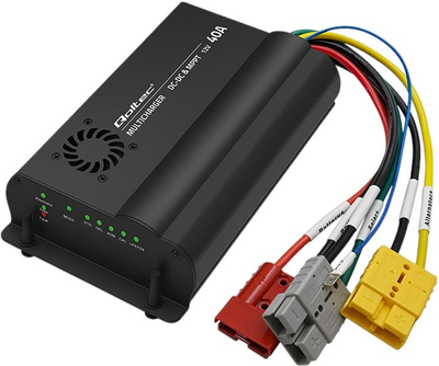 Automatyczna ładowarka Qoltec DC-DC 12V 40A MPPT (5901878519210)