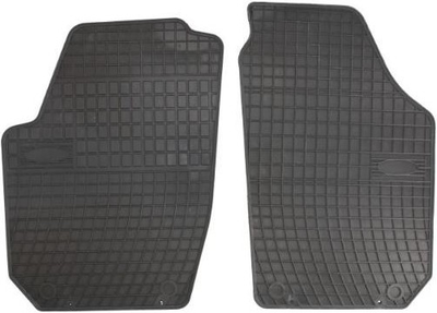 Комплект автомобільних килимків Frogum Basic El Toro для Skoda Praktik 2007–2010 Чорний 2 шт (5907377542186)