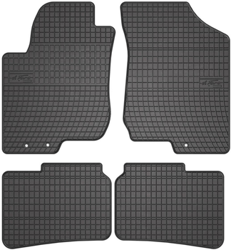 Комплект автомобільних килимків Frogum Basic El Toro для Hyundai i30 I 2007–2012 Чорний 4 шт (5906764032255)