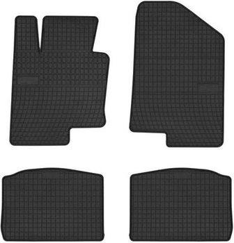Dywaniki samochodowe Frogum Basic El Toro do Kia Optima 2011–2020 Czarne 4 szt (5907377540120)