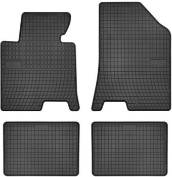 Комплект автомобільних килимків Frogum Basic El Toro для Hyundai i40 2011–2019 Чорний 4 шт (5907377540533)