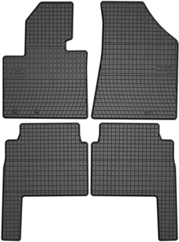 Dywaniki samochodowe Frogum Basic El Toro do Kia Sorento II 2009–2014 Czarne 4 szt (5907377540526)