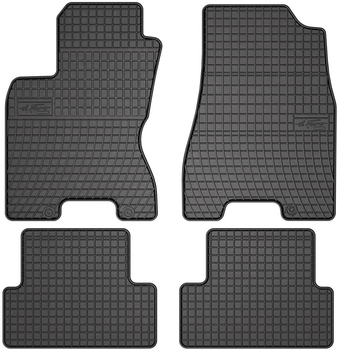 Dywaniki samochodowe Frogum Basic El Toro do Nissan X-Trail II 2007–2013 Czarne 4 szt (5907377541318)