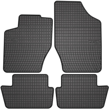 Dywaniki samochodowe Frogum Basic El Toro do Citroen C4 I 2004–2010 / Citroen C4 II 2010–2018 Czarne 4 szt (5907377540397)