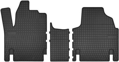 Dywaniki samochodowe Frogum Basic El Toro do Citroen Jumpy I 1994–2006 / Fiat Scudo I 1996–2006 / Peugeot Expert I 1995–2006 Czarne 3 szt (5907377542193)