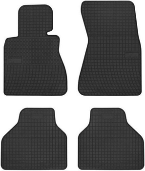 Dywaniki samochodowe Frogum Basic El Toro do BMW Seria 7 E65 E66 E67 2001–2008 Czarne 4 szt (5907377542414)