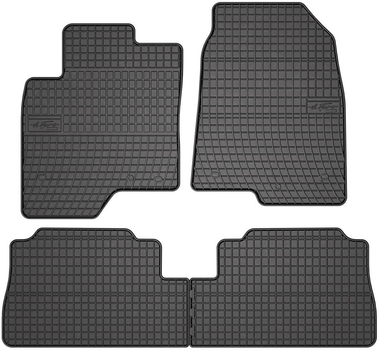 Комплект автомобільних килимків Frogum Basic El Toro для Chevrolet Captiva 2006–2018 / Opel Antara 2006–2015 Чорний 4 шт (5907377541158)