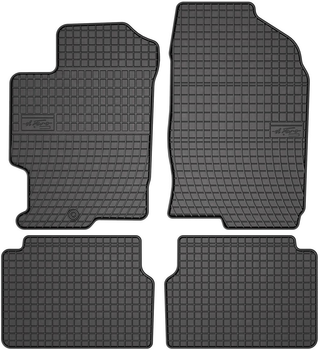 Dywaniki samochodowe Frogum Basic El Toro do Mazda 6 I 2002–2007 Czarne 4 szt (5907377541394)