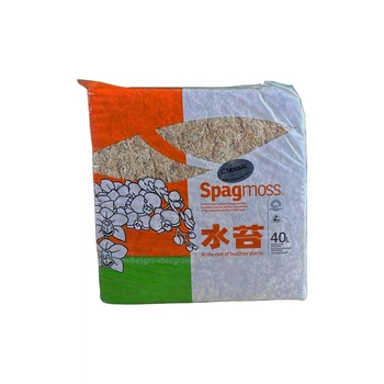 Субстрат Мох сфагнум Nz Sphagnum Classic besgrow прессованный новозеландский. Заводская упаковка 40л