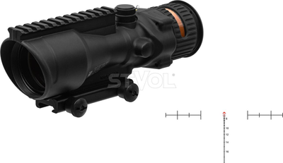 Прицел TRIJICON ACOG® 6x48 Dual Illuminated BAC .50 BMG