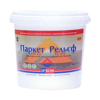 Лак Паркет-рельеф ИРКОМ ИР-32, 1 л, бесцветный