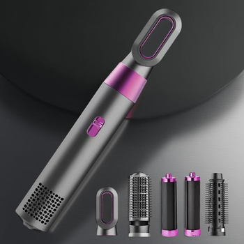 Многофункциональный фен мультистайлер 5 в 1 Hot Air Styler с комплектом насадок для завивки, сушки и укладки