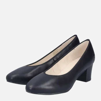 Czółenka damskie skórzane