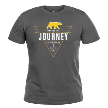 Футболка T-shirt Helikon-Tex Journey To Perfection Shadow Grey, 2XL (TS-JTP-CO-35-B07)