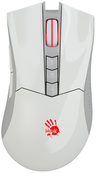 Миша ігрова бездротова A4-Tech Bloody R90 Plus, біла 305982