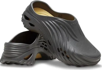 Чоловічі крокси Эхо Чорні Crocs Echo Clog Wave Black (43-44, чорний)