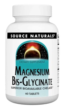 Бисглицинат магния Source Naturals Magnesium BisGlycinate 60 таб
