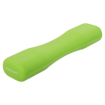 Гантель для фитнеса MDbuddy 1шт 1кг салатовый TA-5322-1