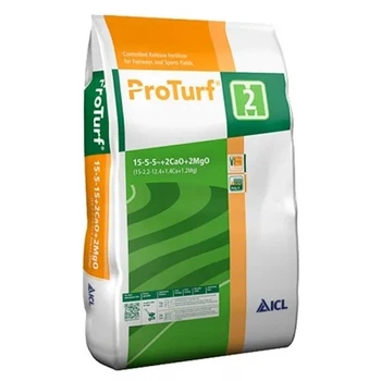 Добриво для газонів Pro Turf 15+5+5+16CaO+2MgO (2М) ICL 25 кг