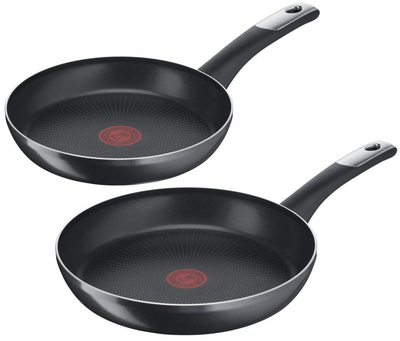 Набор сковородок Tefal Hard Titanium Essential 24 см + Hard Titanium Essential 28 см (C3880442+C3880642)