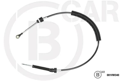 Трос привода КПП B CAR (001VW340)