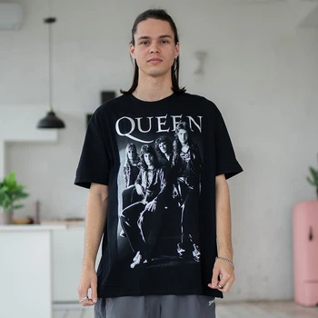 Футболка унісекс Queen (Band) S чорний