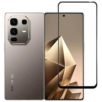 Защитное стекло Fiji Premium для Infinix Note 50 Pro Plus (X6856) полная проклейка Anti-Static черный
