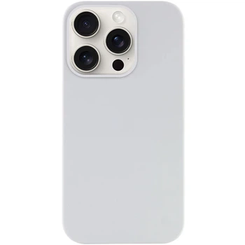 Чохол на Apple iPhone 15 Pro / для айфон 15 про силікон Білий / White