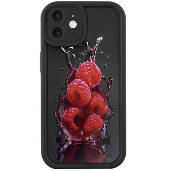 Чехол на iPhone 11 / для айфон 11 с картинкой Raspberry