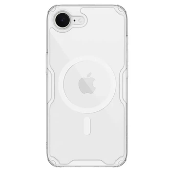 Чехол на Apple iPhone 16e / для айфон 16е с функцией магсейф MagSafe Прозрачный