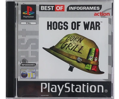 Hogs of War Best of Infogrames (PS1) PAL Б/У