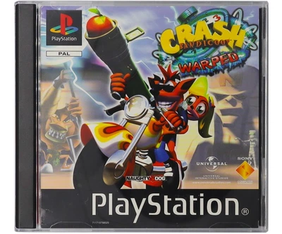 Crash Bandicoot 3: Warped (PS1) PAL Б/У