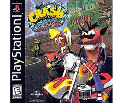 Crash Bandicoot: Warped (PS1) NTSC Б/У