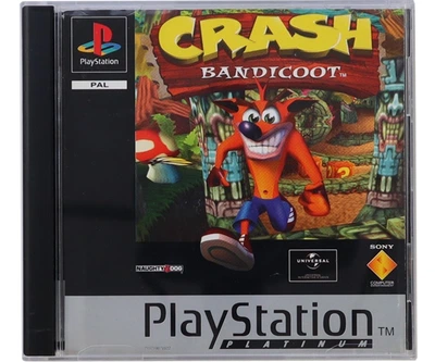 Crash Bandicoot Platinum (PS1) PAL Б/У