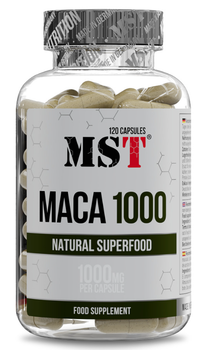 Мака перуанская MST Maca 1000 мг 120 капс