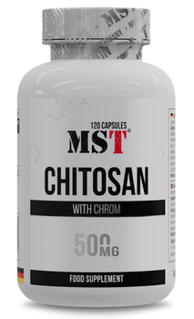 Хітозан з хромом MST Chitosan with Chrom 500 мг 120 капс