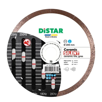 Круг алмазный отрезной 1A1R 200x1,4x10x25,4 Ceramic Silent