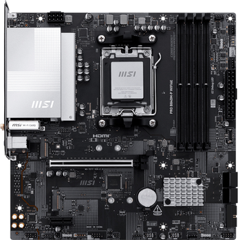 Материнская плата MSI PRO B840M-P WIFI6E (sAM5, AMD B840, PCI-Ex16)