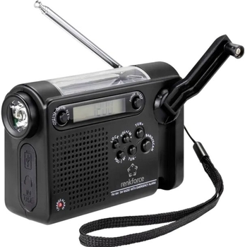 Радіо Renkforce RF-CR-200 Black (RF-4694806)