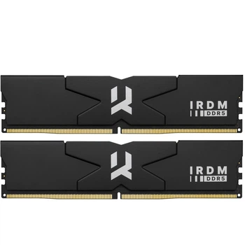 Оперативная память DDR5 32 Gb (5600 MHz) (Kit 16 Gb x 2) GOODRAM IRDM Black (IR-5600D564L36S/32GDC)